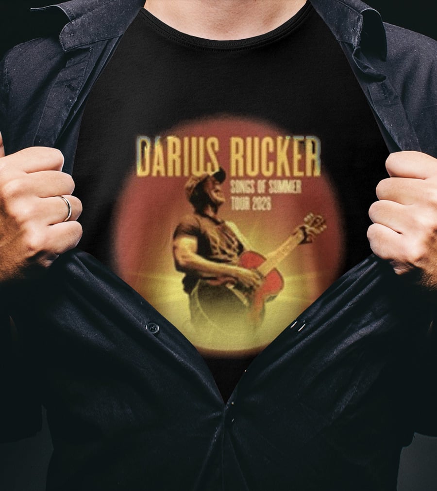 Darius Rucker Songs Of Summer Tour 2026 Vintage Country Music Concert Performance T-Shirt