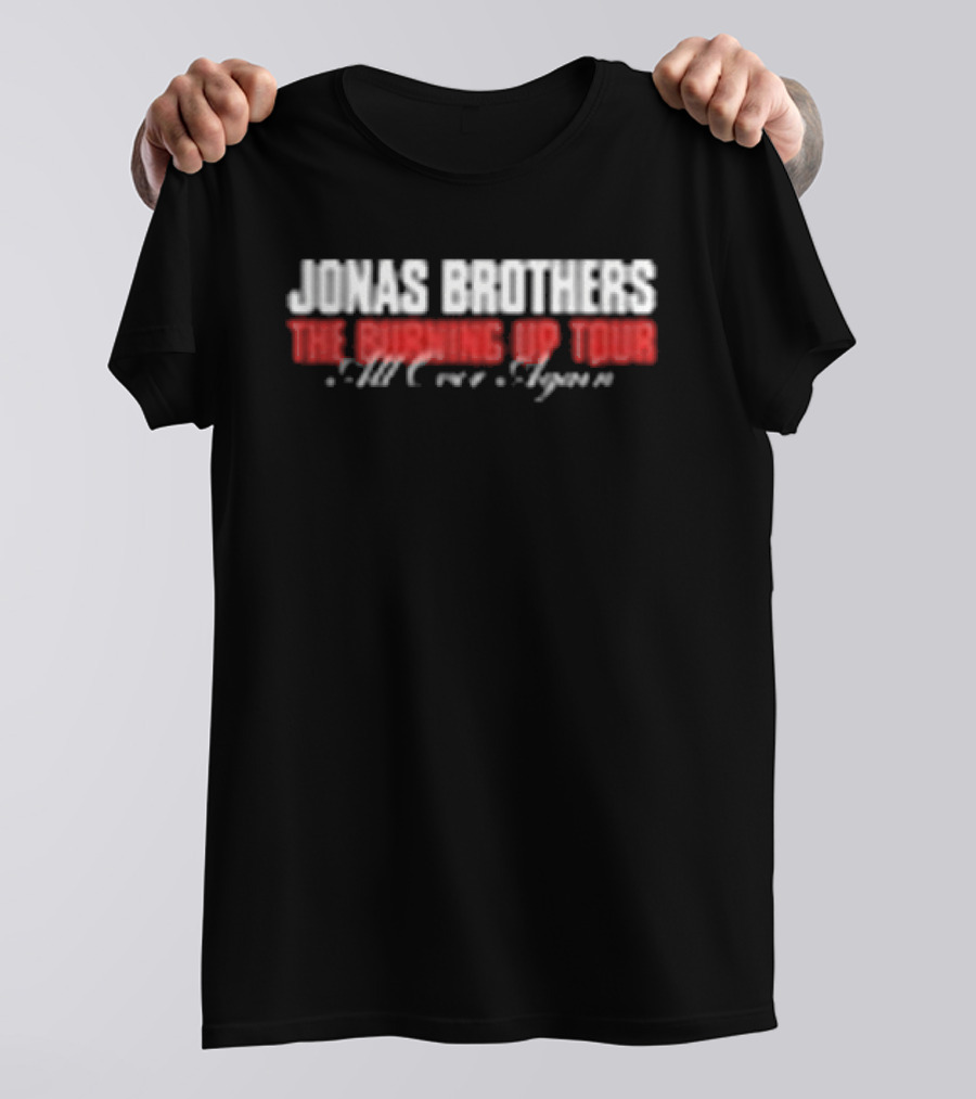 Jonas Brothers The Burning Up Tour 2008 Live MSG T-Shirt