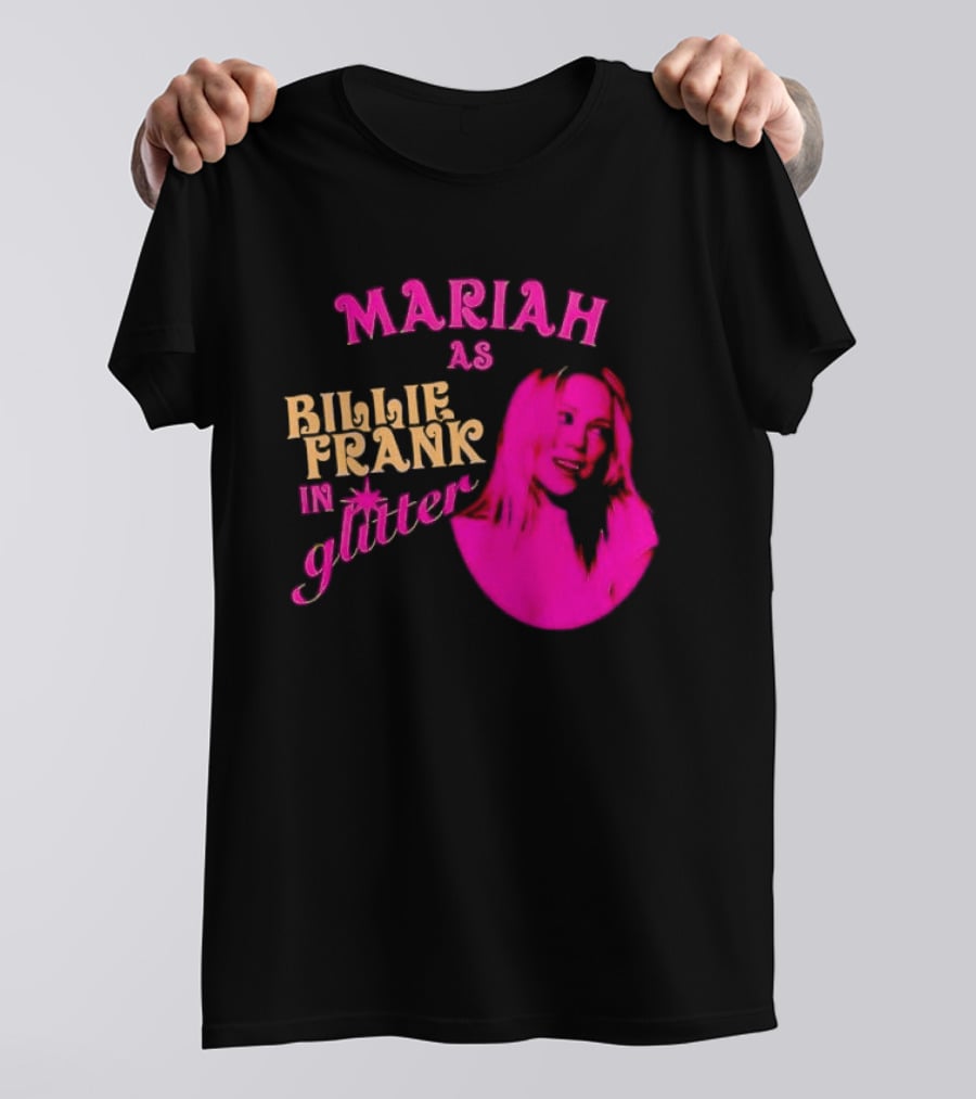 Mariah As Billie Frank In Glitter Pink Image T-Shirt