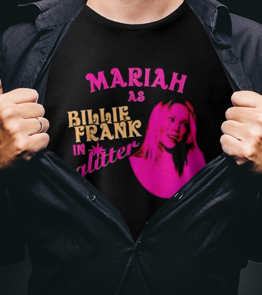 Mariah As Billie Frank In Glitter Pink Image T-Shirt
