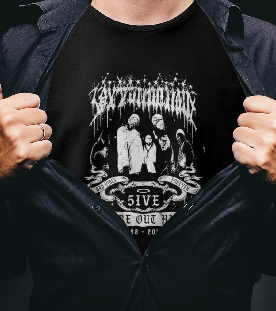 Quavo XXXTentacion Bad Vibes Forever 5IVE Make Out Hill 1998 2018 T-Shirt