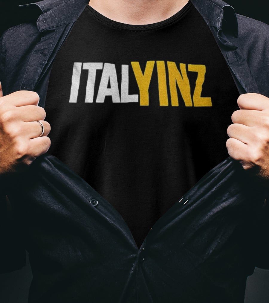Italyinz Yinzer Pittsburgh T-Shirt