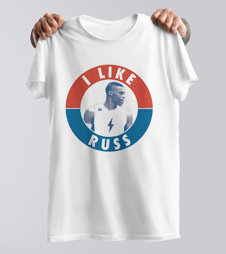 I Like Russ Oklahoma City Thunder Westbrook T-Shirt