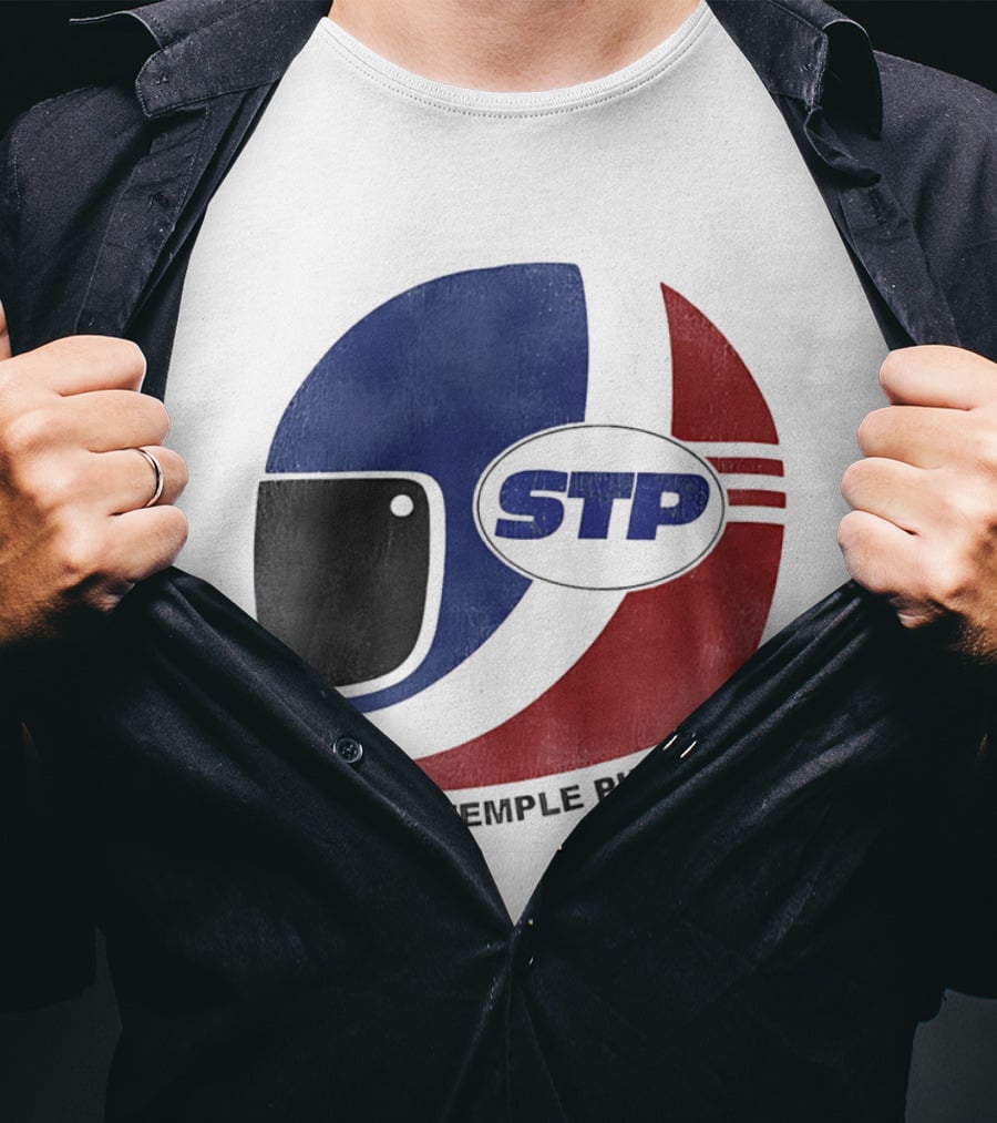 Stone Temple Pilots STP Helmet T-Shirt