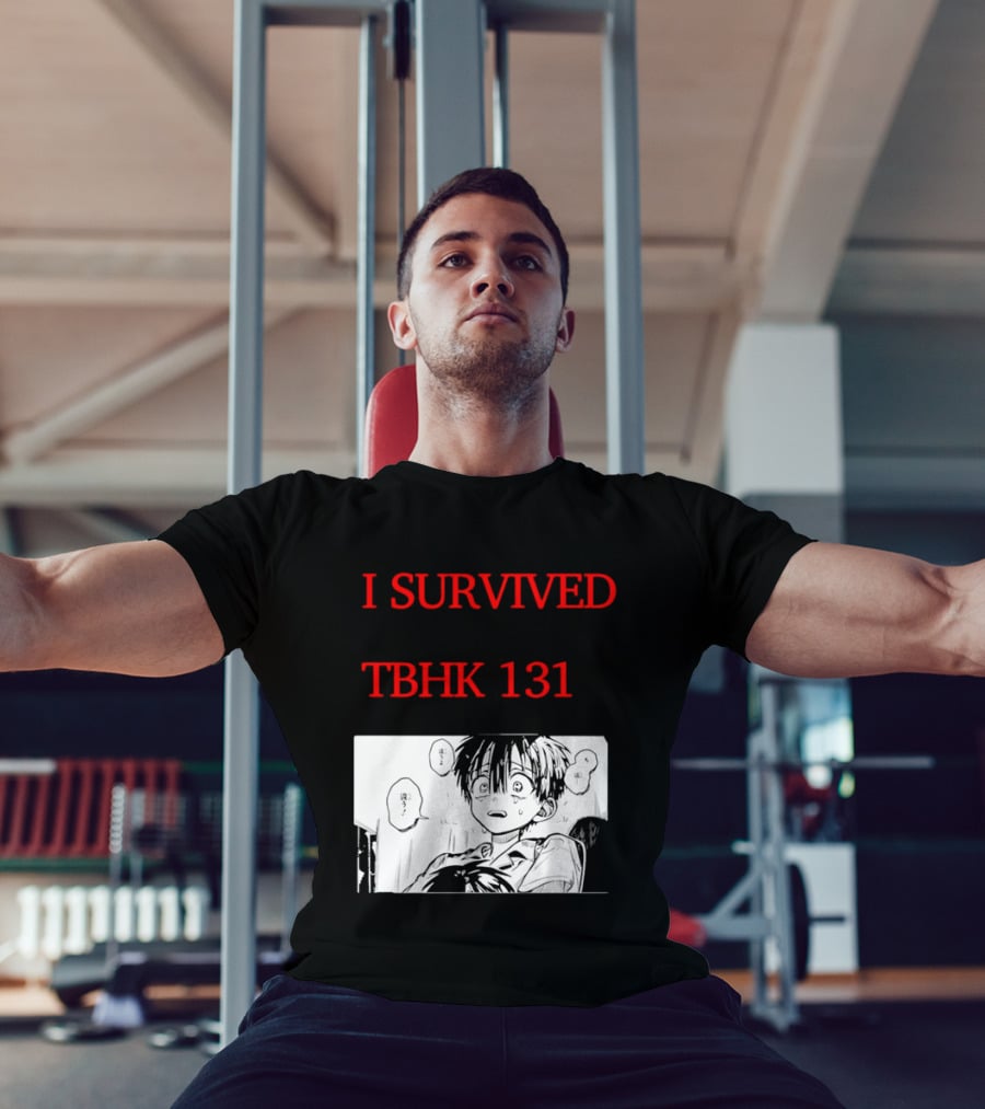 I Survived Tbhk 131 Crying Boy Manga Panel Japanese Comic Scene T-Shirt