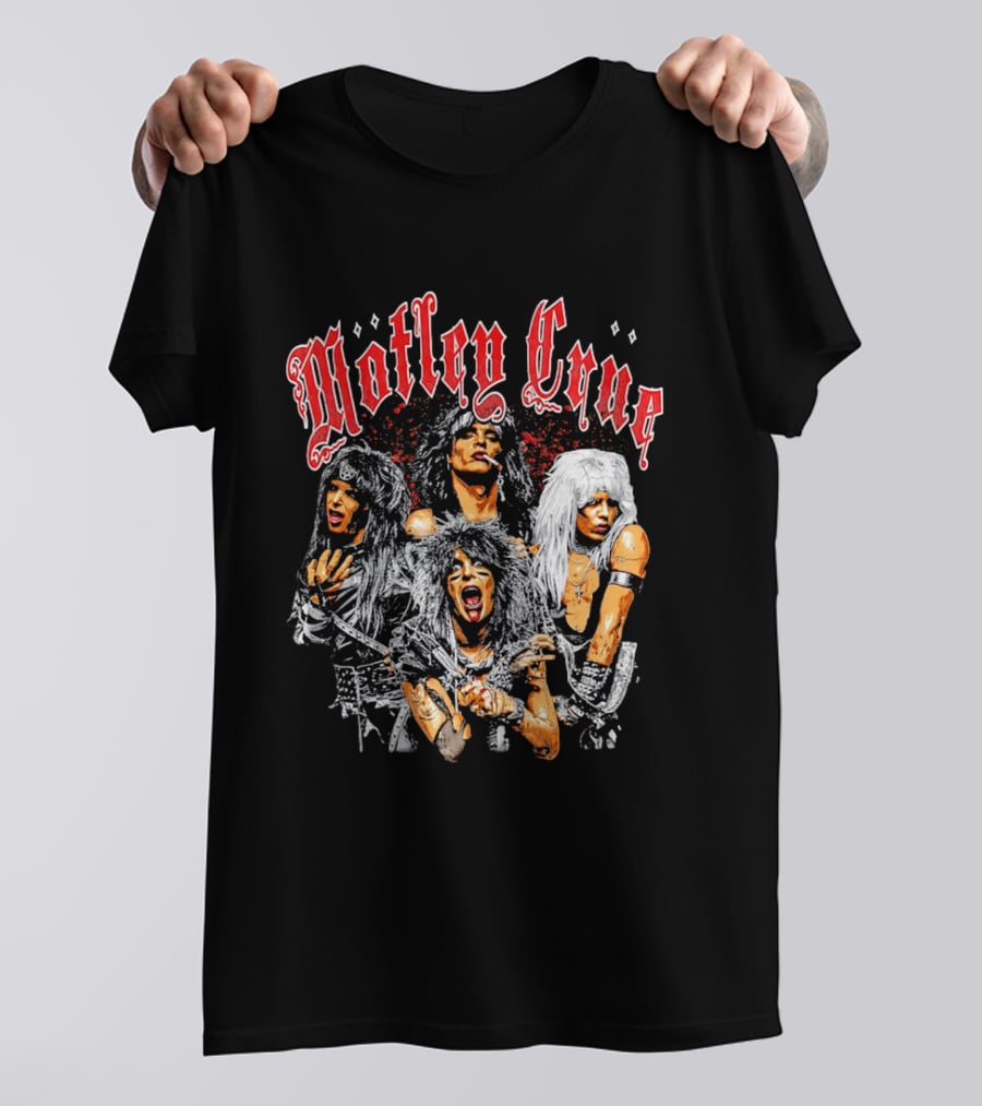 Mötley Crüe Classic Band Members T-Shirt