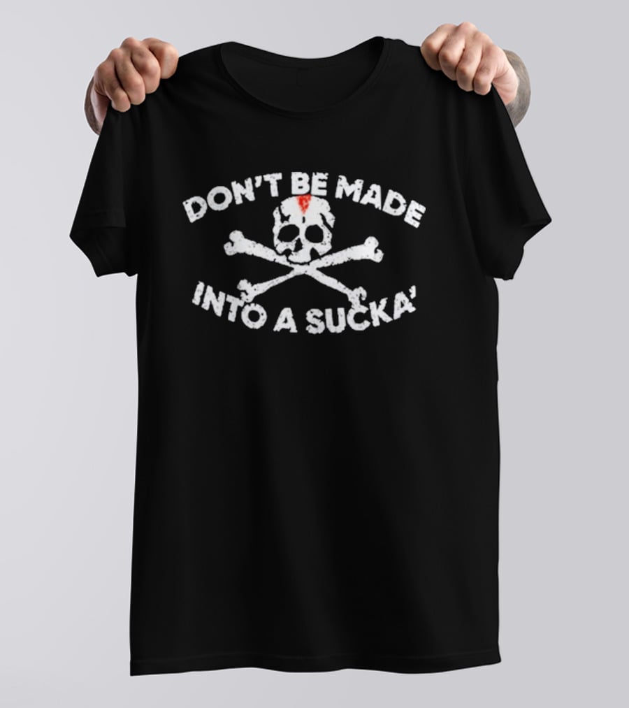 Lil Darkie Skull Crossbones Don't Be Made Into A Sucka T-Shirt
