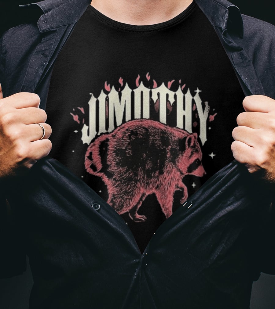 Jimothy Lost Gods Epic Raccoon T-Shirt