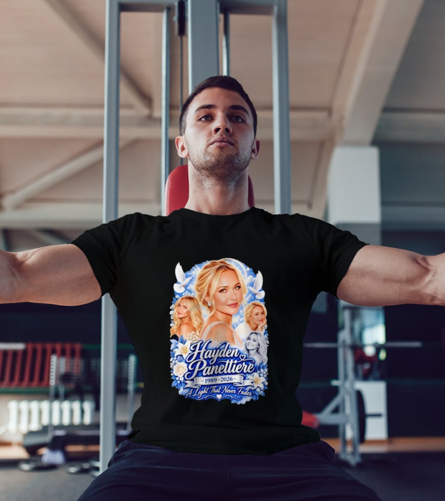 Hayden Panettiere 1989 2026 A Light That Never Fades T-Shirt