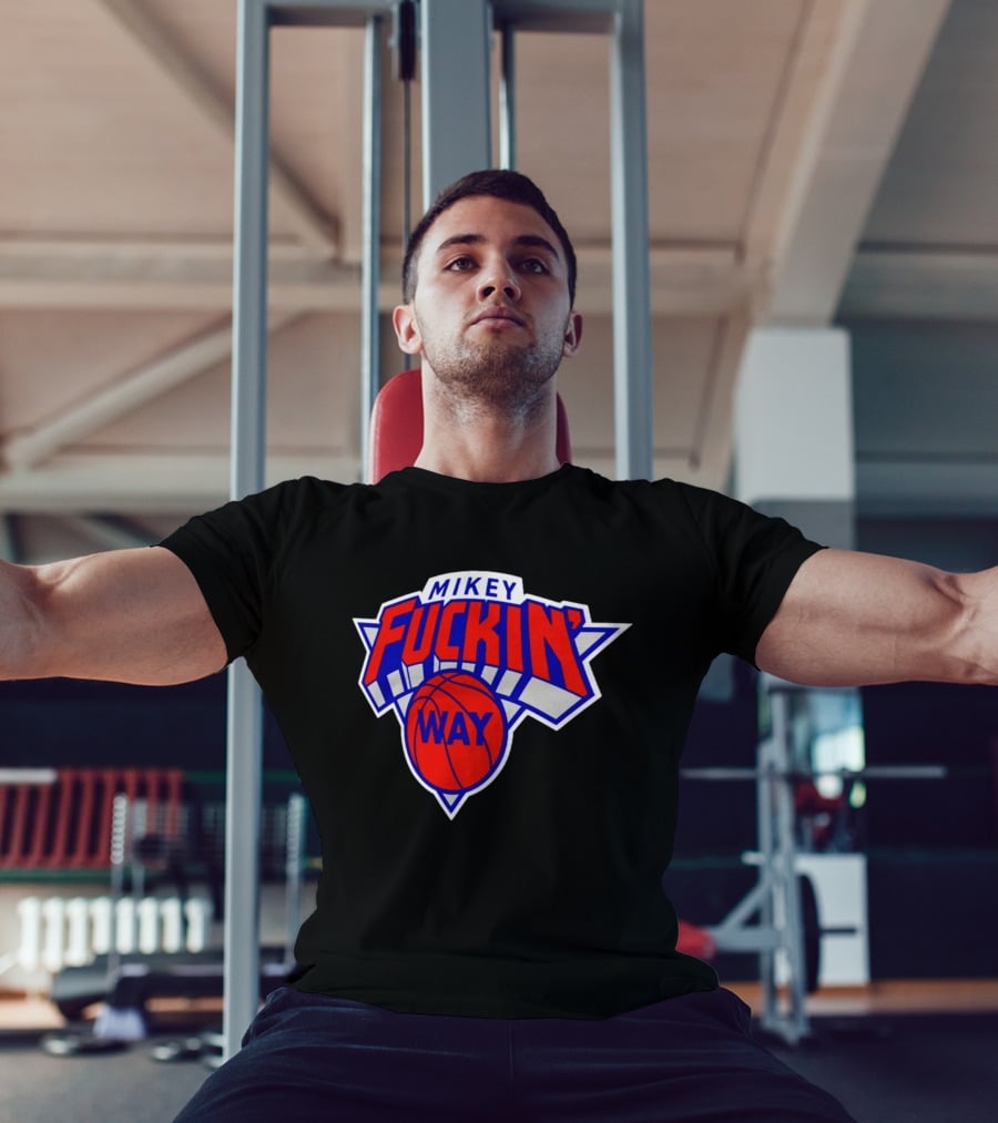 Mikey Fuckin' Way Basketball Knicks T-Shirt