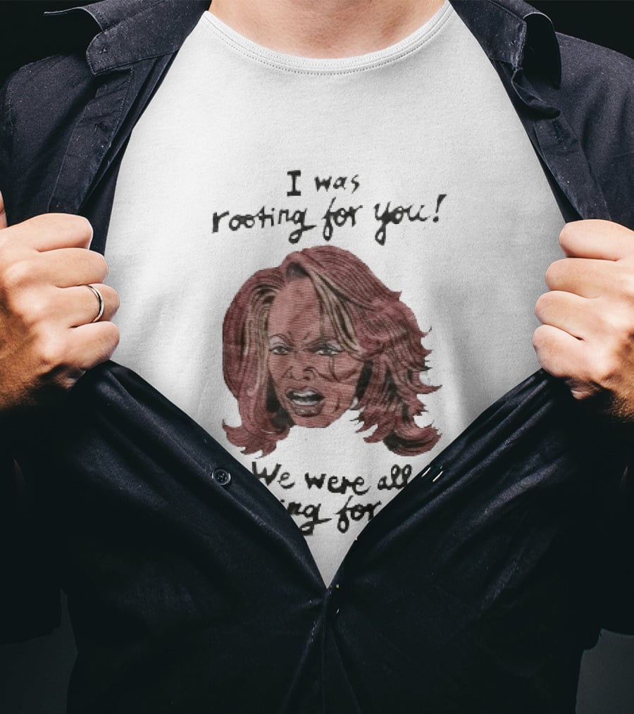 Sina Sparrow I Was Rooting For You We Were All Rooting For You Iconic Expression T-Shirt