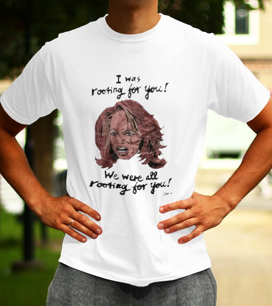 Sina Sparrow I Was Rooting For You We Were All Rooting For You Iconic Expression T-Shirt