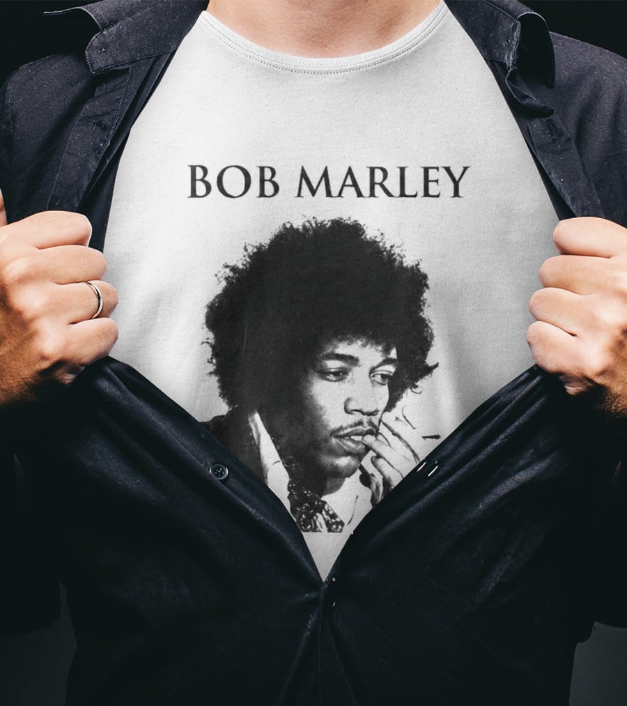 Bob Marley Jimi Hendrix T-Shirt