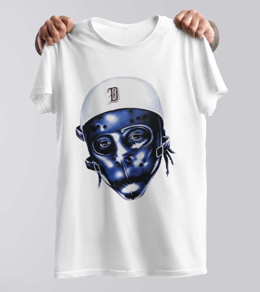 Stray Lee Know Concert Blue Hockey Mask D Cap T-Shirt