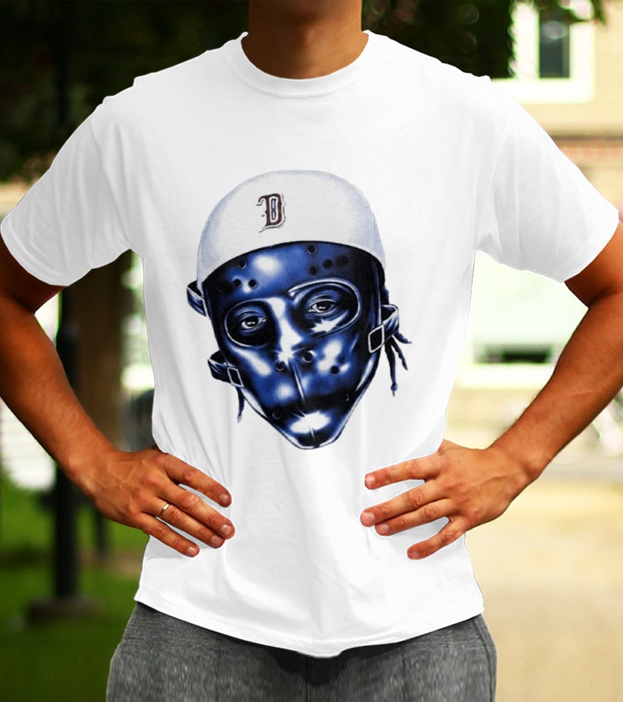 Stray Lee Know Concert Blue Hockey Mask D Cap T-Shirt