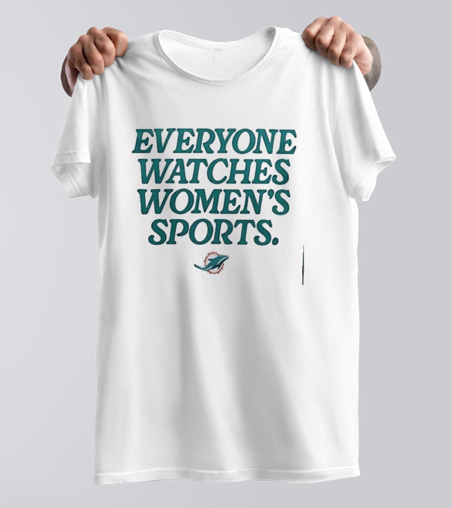 Miami Dolphins Everyone Es Women's Sports T-Shirt