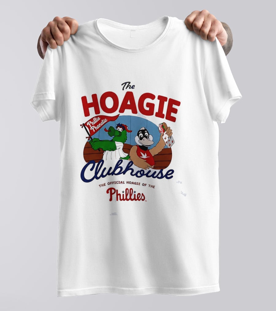 The Hoagie Clubhouse Official Hoagie Of The Phillies T-Shirt