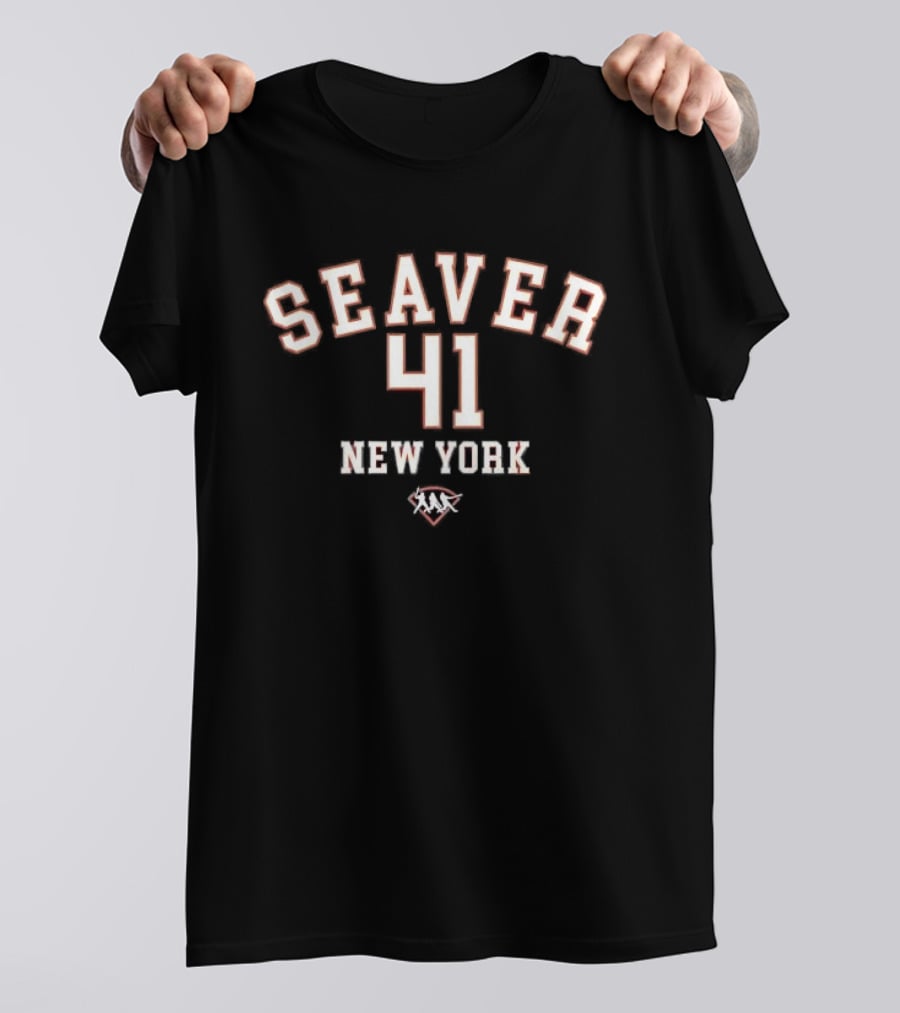 Seaver 41 New York Mets Baseball Diamond Batters T-Shirt