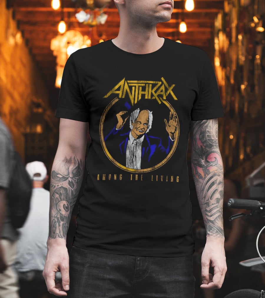 Anthrax Among The Living Randall Flagg Band Music T-Shirt
