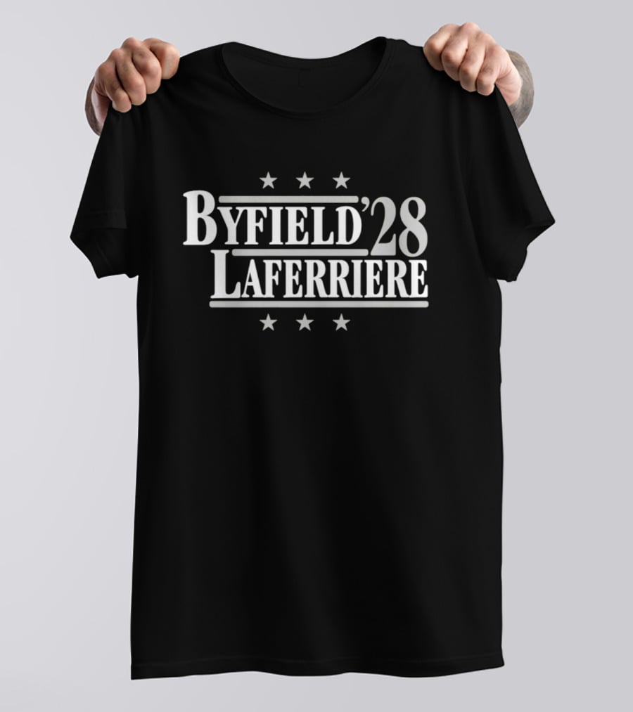 Byfield Laferriere '28 Los Angeles Kings Stars T-Shirt