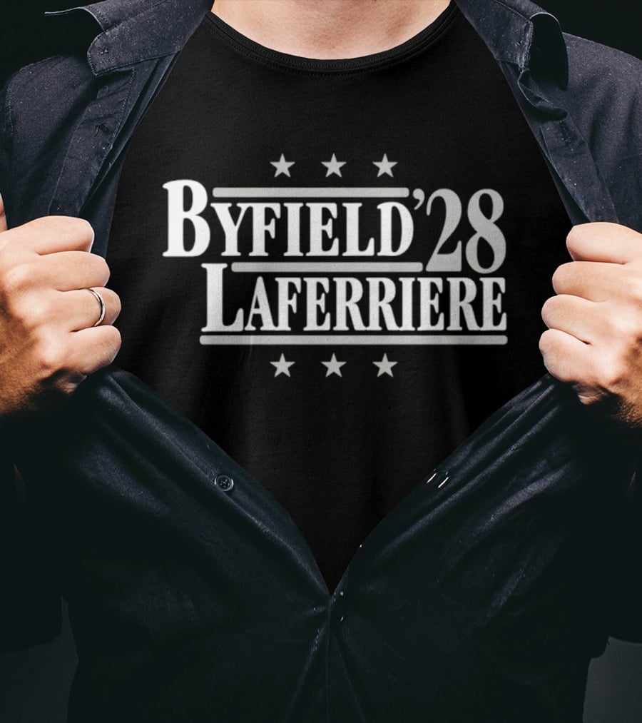 Byfield Laferriere '28 Los Angeles Kings Stars T-Shirt