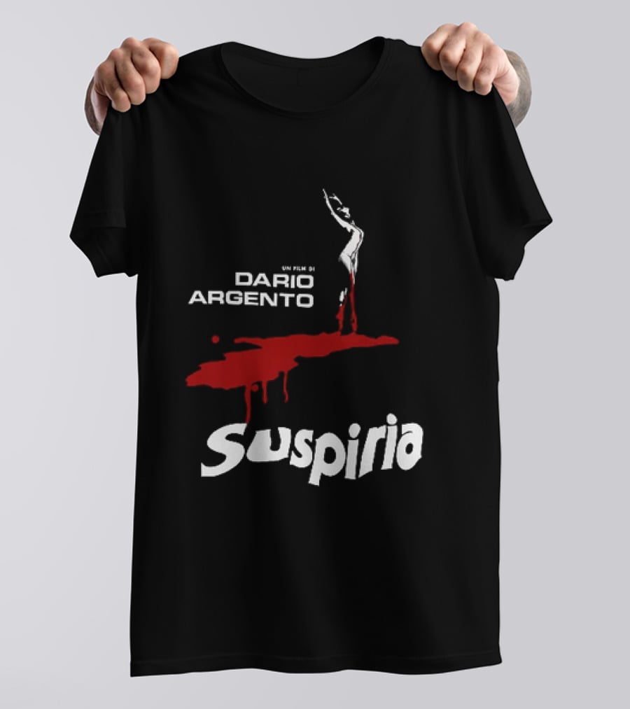 Dario Argento Suspiria Horror Classic Red Drip T-Shirt