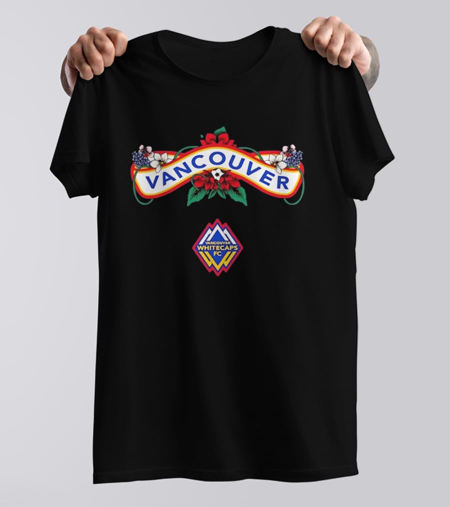 Vancouver Whitecaps FC 2026 Floral Crest T-Shirt