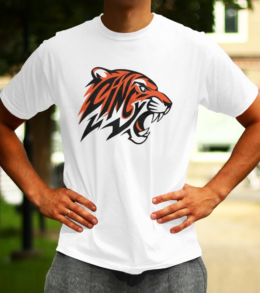 Cincy Tiger Stripes Roaring Bengal T-Shirt