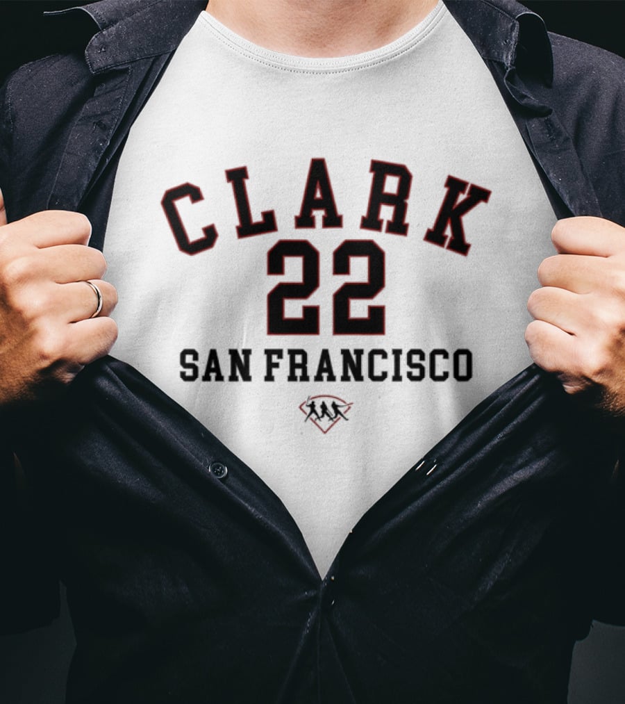 San Francisco Giants Clark 22 MLB Baseball T-Shirt