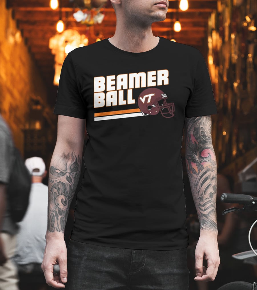 Beamer Ball VT Football Virginia Tech Frank Beamer Coach T-Shirt