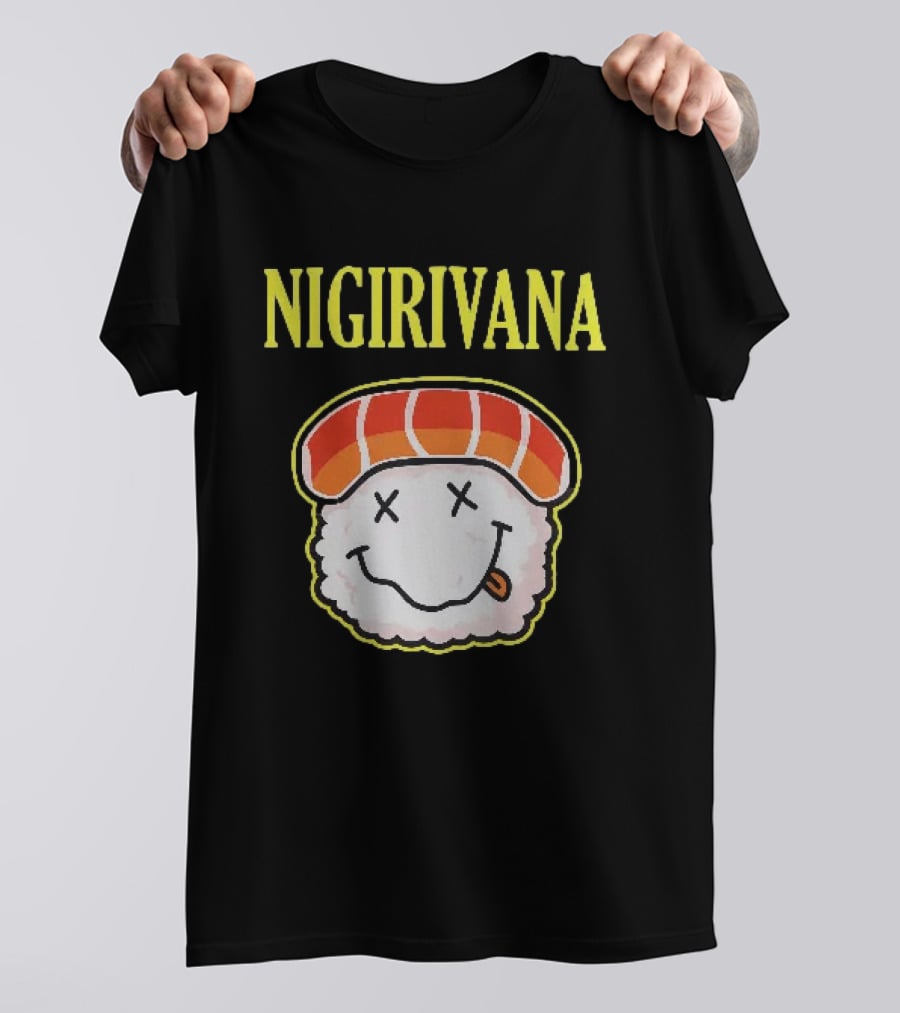 Nigirivana Sushi Nigiri Smile Face T-Shirt