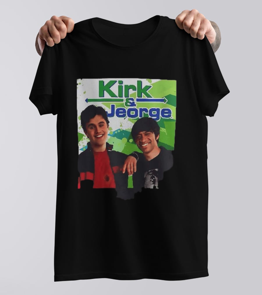 Kirk & Jeorge Drake & Josh TV Show Inspired Green T-Shirt
