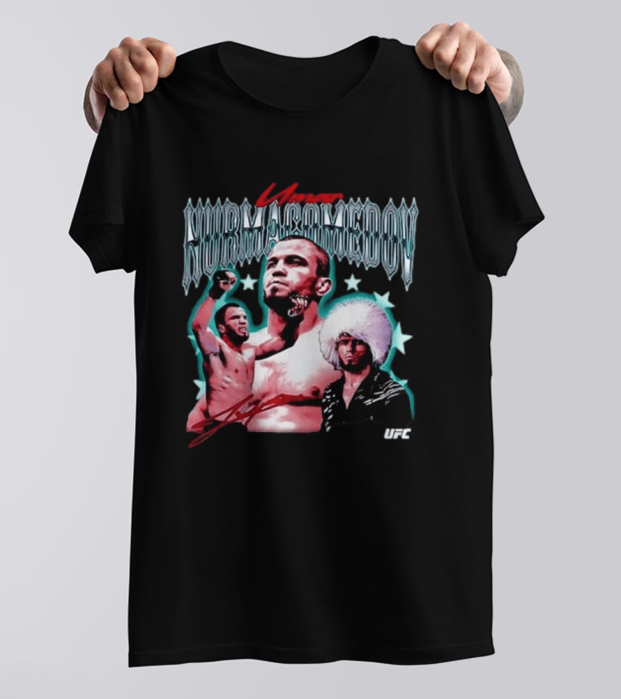 Umar Nurmagomedov UFC Trio Stars Signature T-Shirt