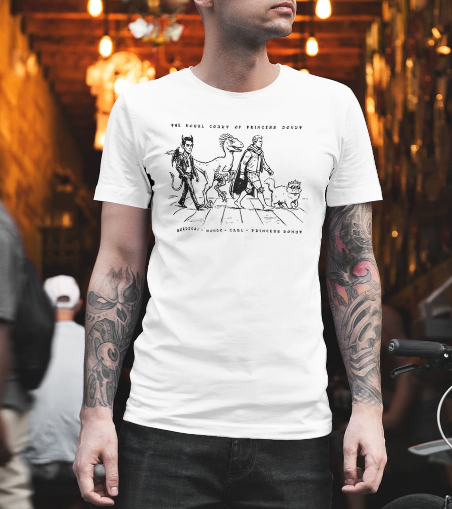 The Royal Court Of Princess Donut Dungeon Crawler Adventure Heroes T-Shirt