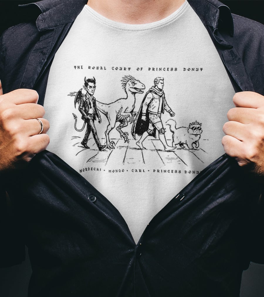 The Royal Court Of Princess Donut Dungeon Crawler Adventure Heroes T-Shirt