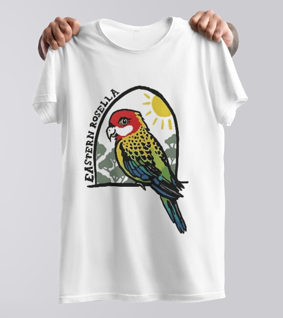 Eastern Rosella Bird Sunshine T-Shirt