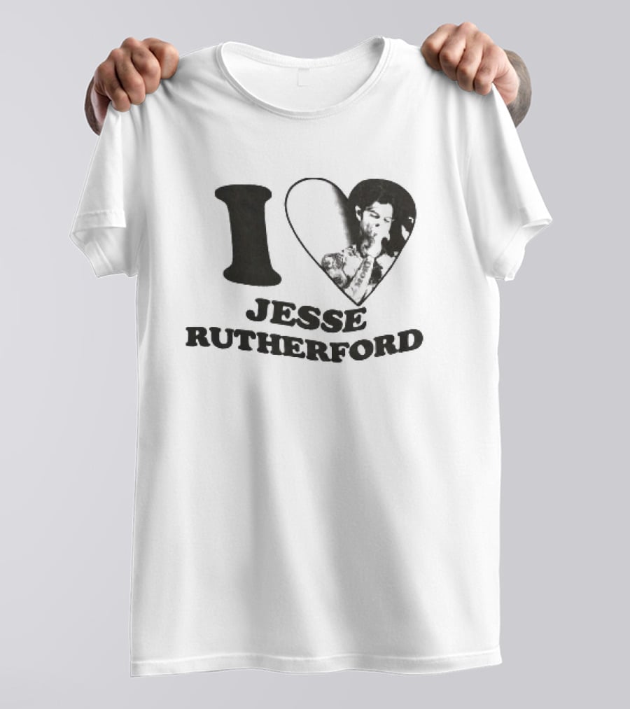 I Heart Jesse Rutherford Fan Appreciation T-Shirt