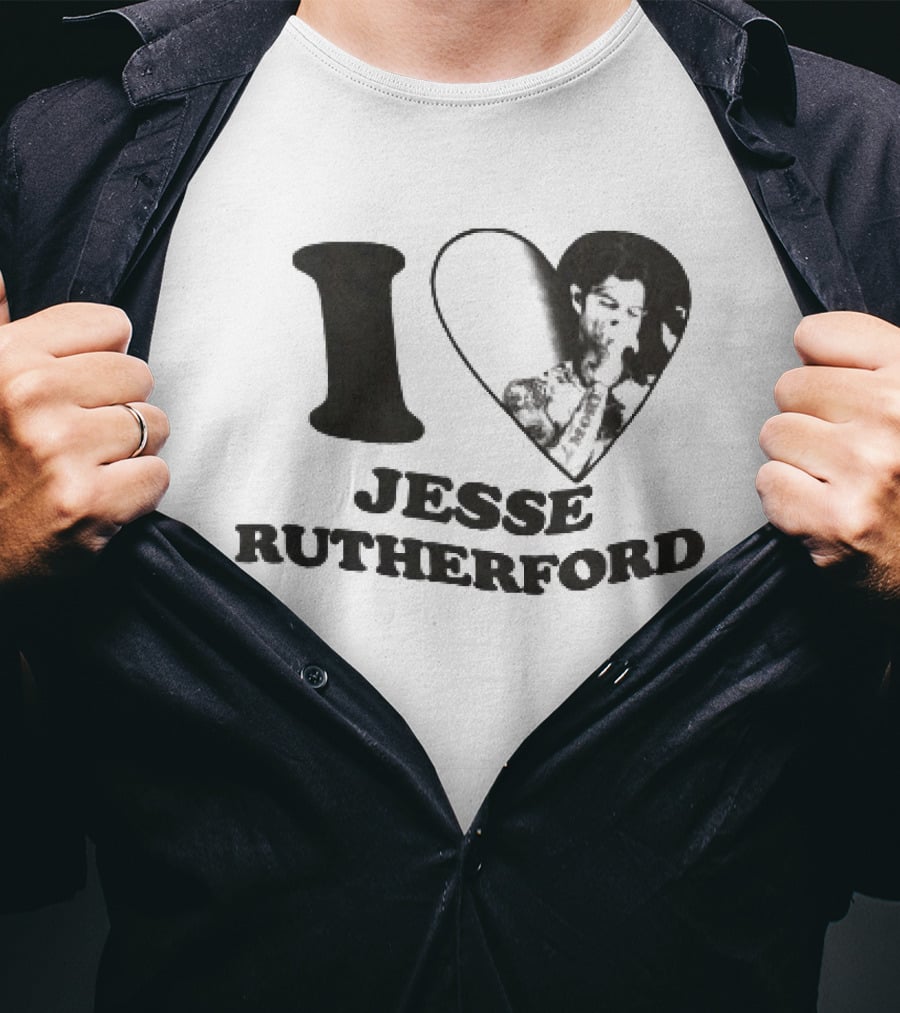 I Heart Jesse Rutherford Fan Appreciation T-Shirt