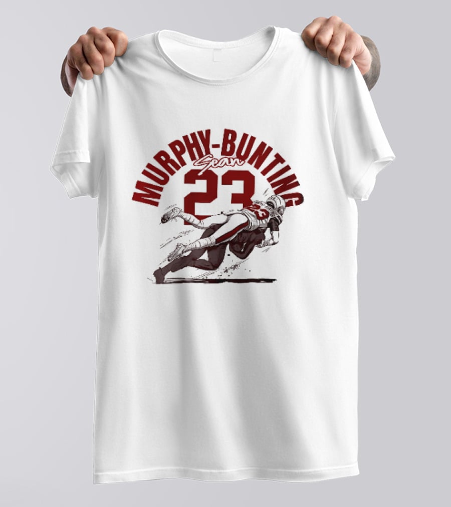Murphy Bunting Sean 23 Arizona Football Athlete T-Shirt