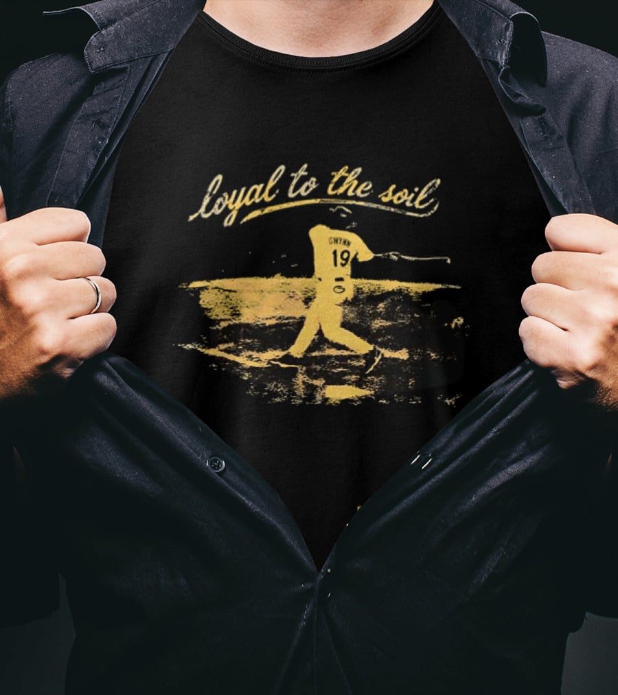Loyal To The Soil 2026 Tony Gwynn San Diego Keep The Faith T-Shirt