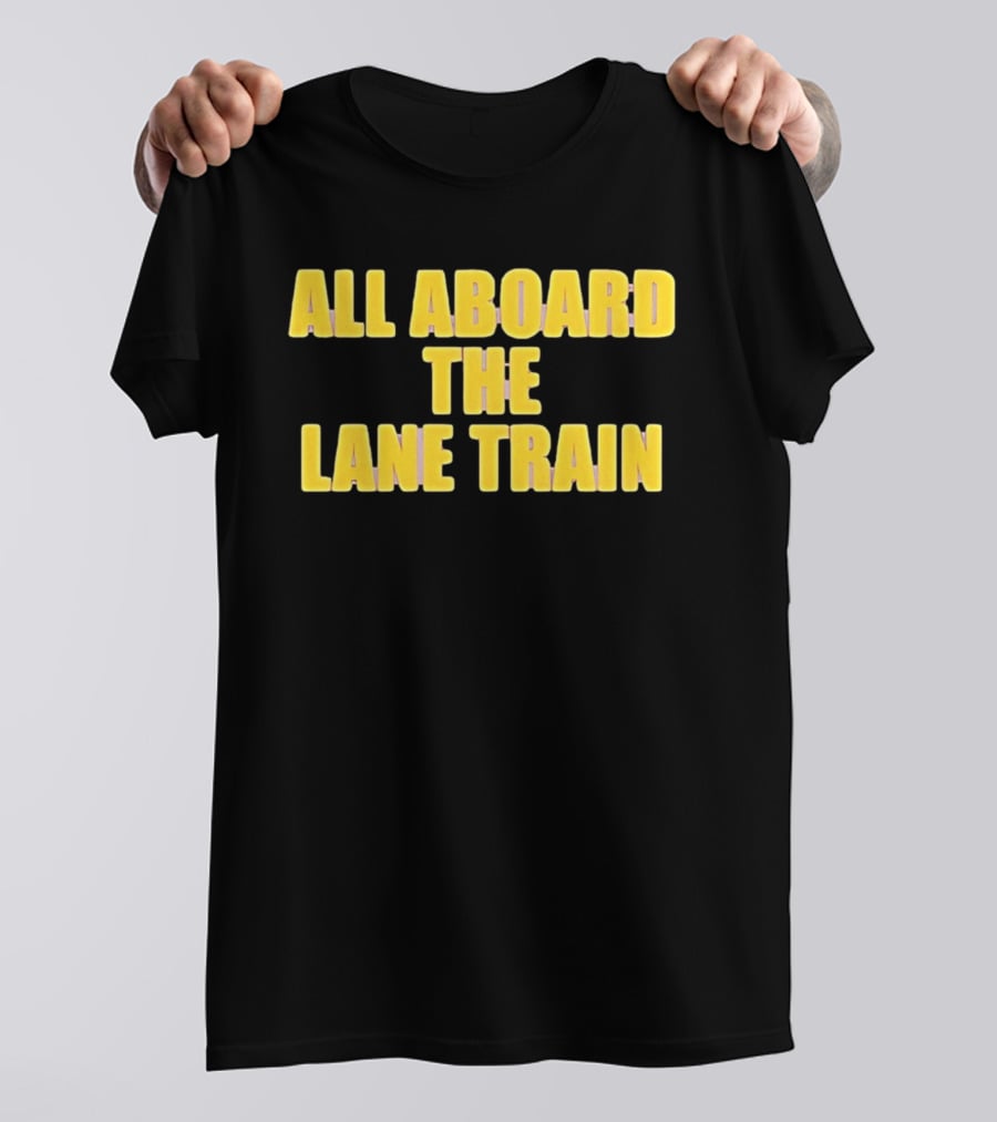 All Aboard The Lane Train Atlanta Braves T-Shirt