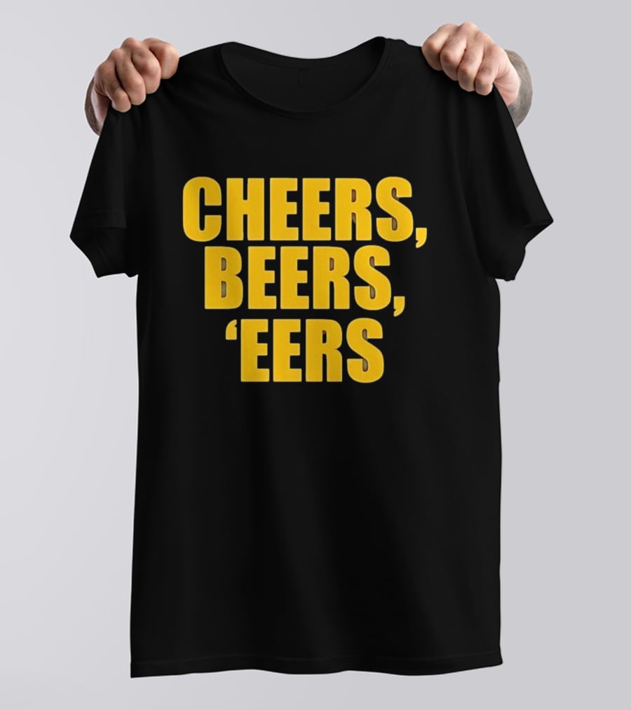 Cheers Beers Eers West Virginia Mountaineers Fans Celebration T-Shirt