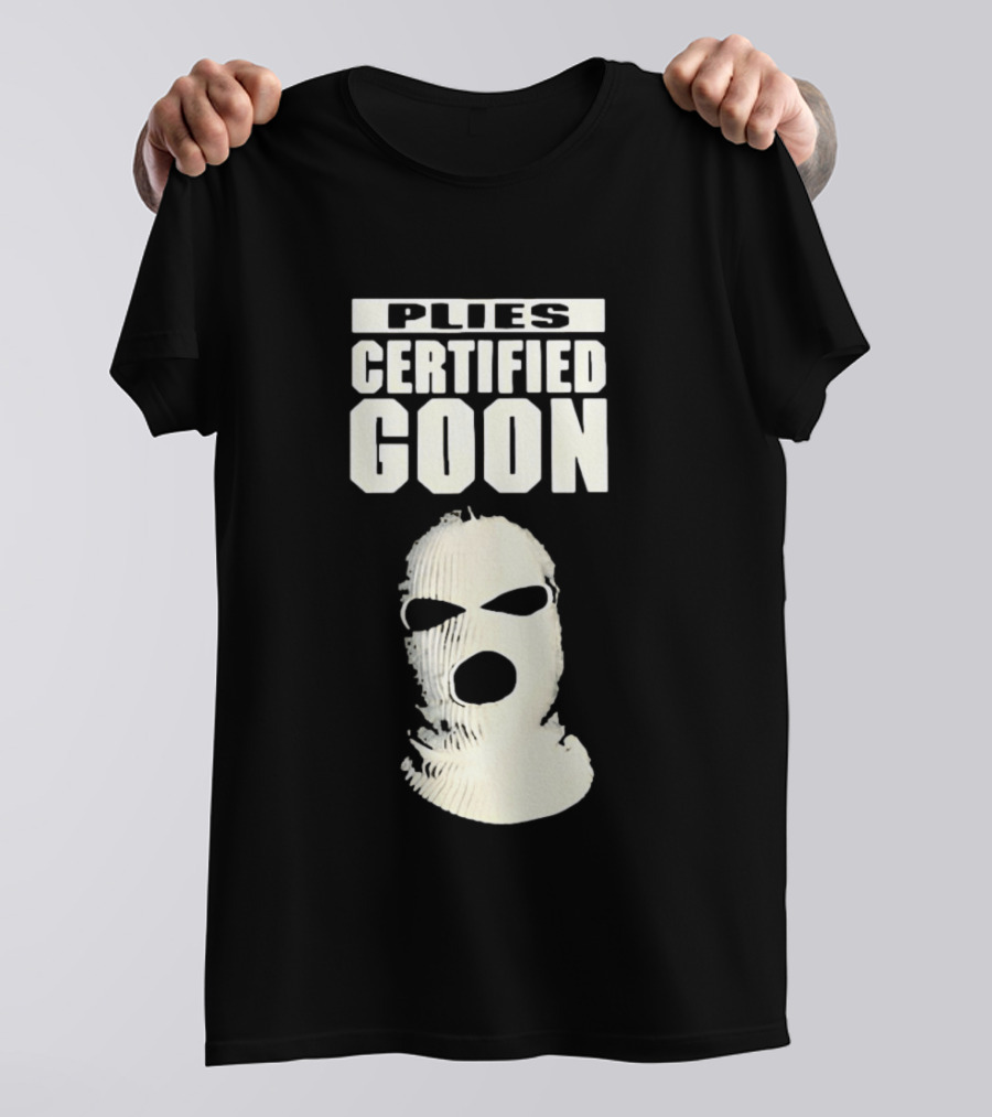 Plies Certified Goon Ski Mask T-Shirt