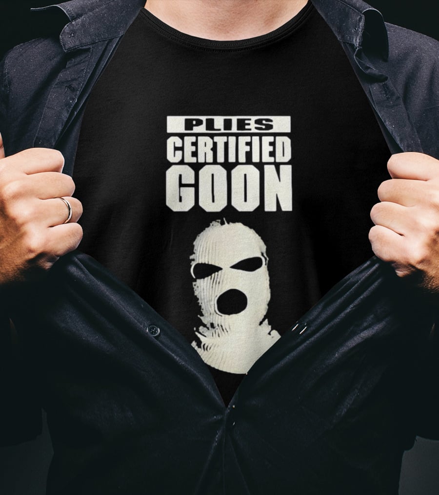 Plies Certified Goon Ski Mask T-Shirt