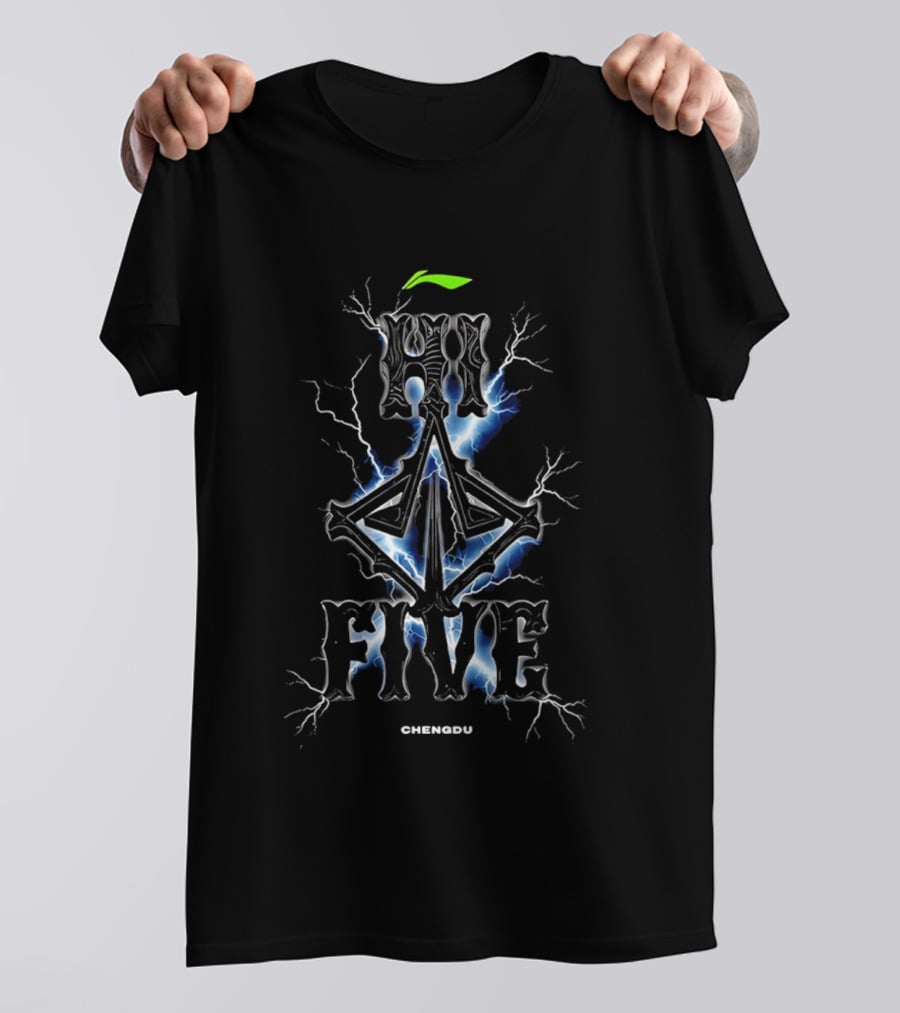 Jimmy Butler LiNing Hi Five Lightning China Tour T-Shirt