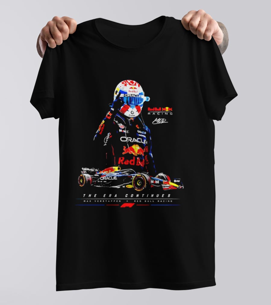 Max Verstappen Red Bull Racing The Era Continues T-Shirt