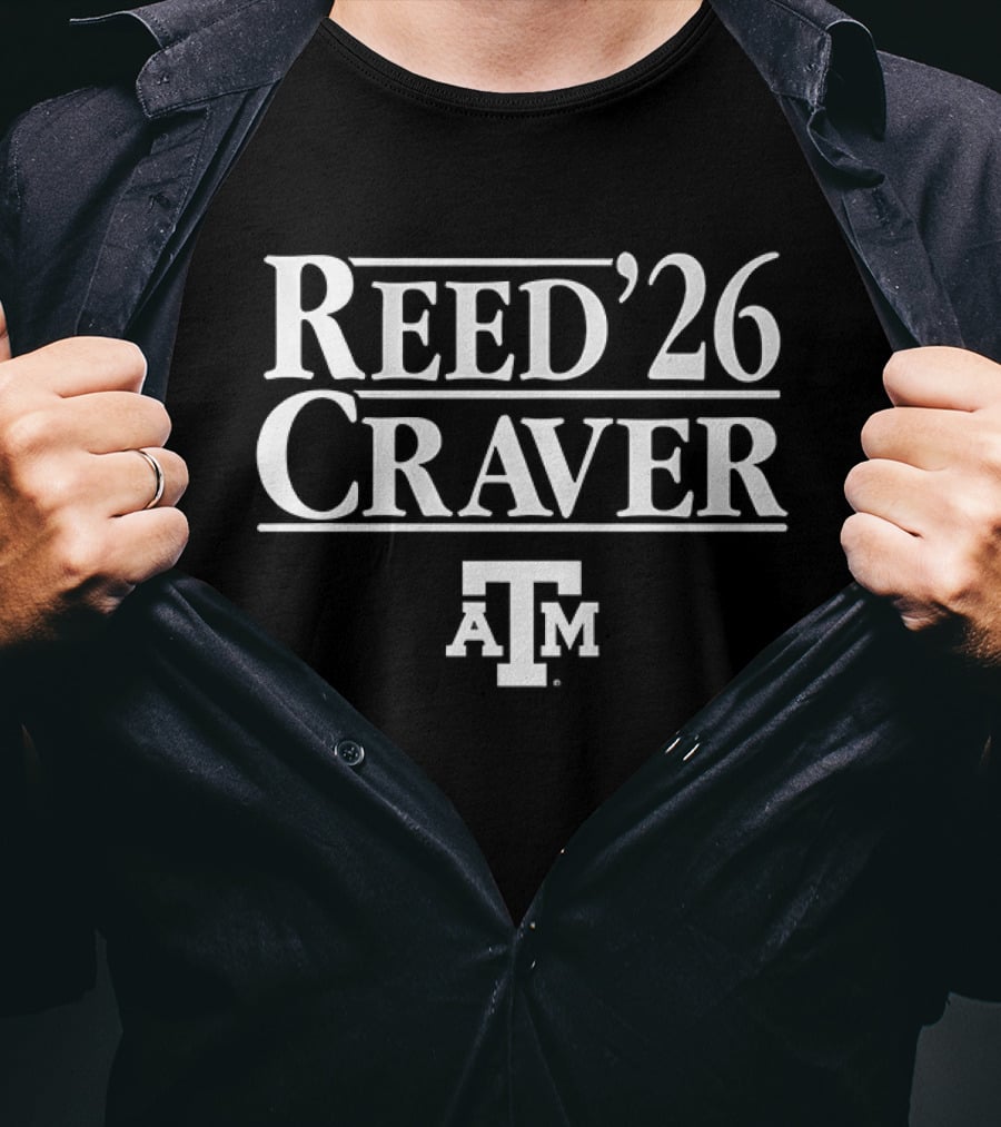 Reed Craver '26 Texas A M Football T-Shirt