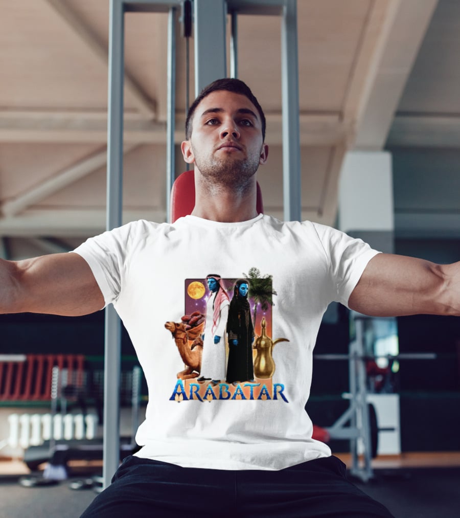 ARABATAR Fantasy Characters With Camel Dates Kettle Palm Moon T-Shirt