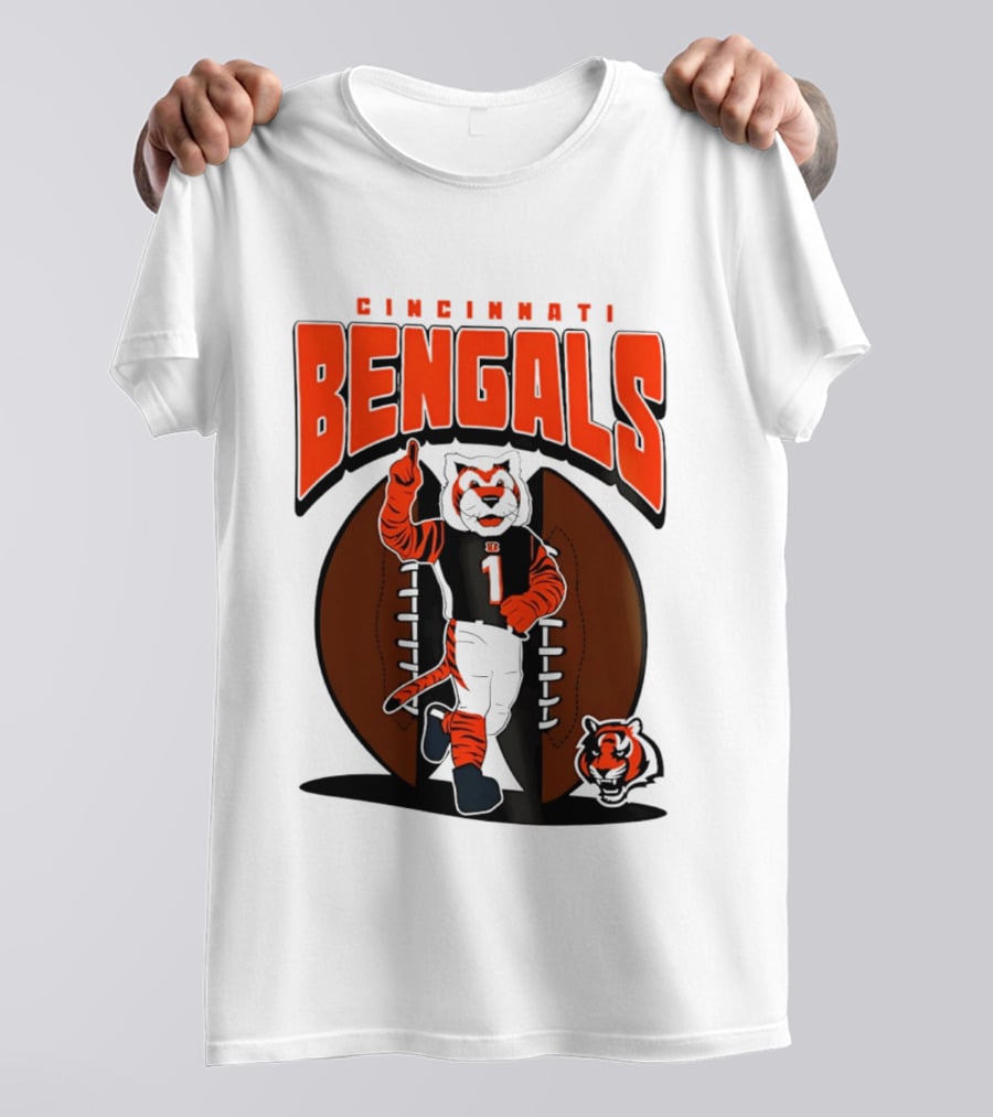 Cincinnati Bengals Tiger Mascot Football Fan Mania 2026 T-Shirt