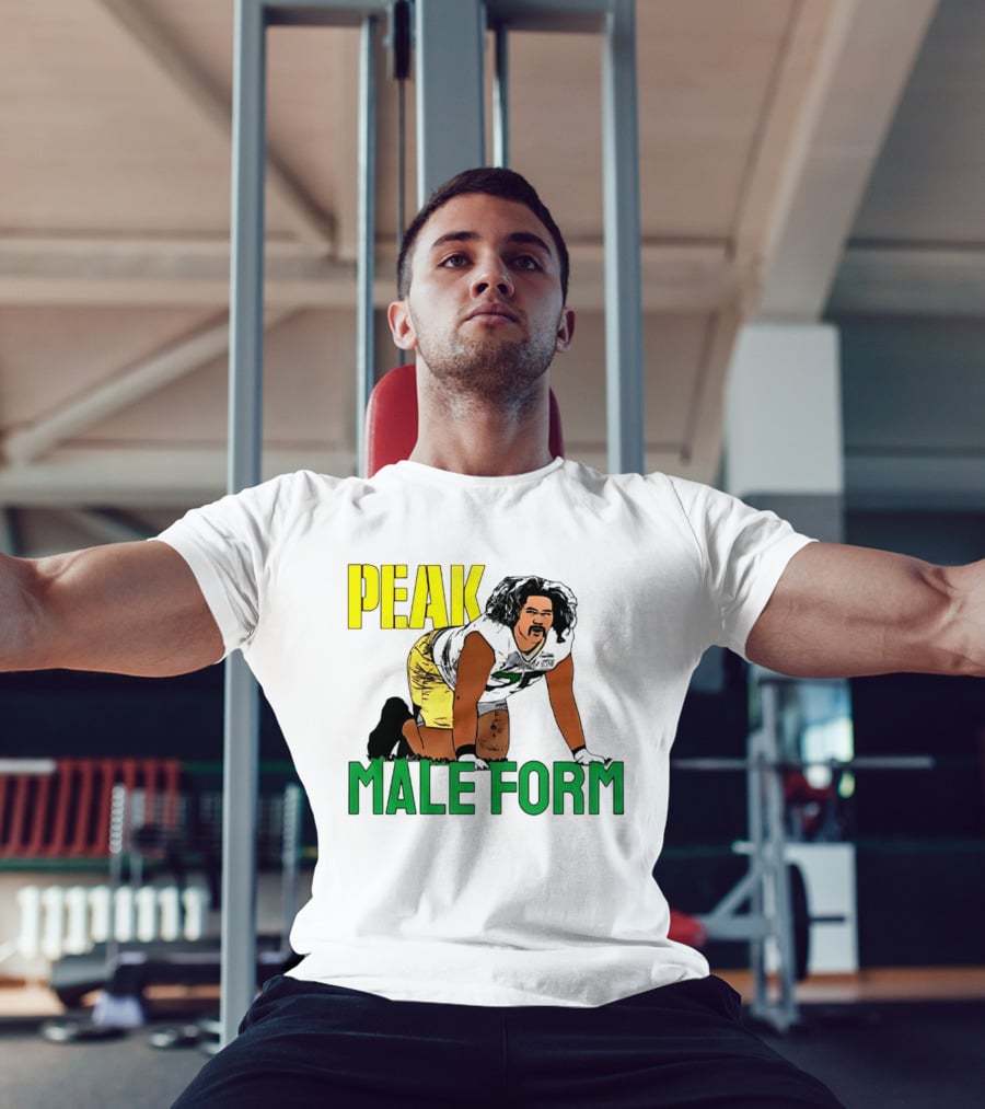 Sean Rhyan Peak Male Form Green Bay Packers Football T-Shirt